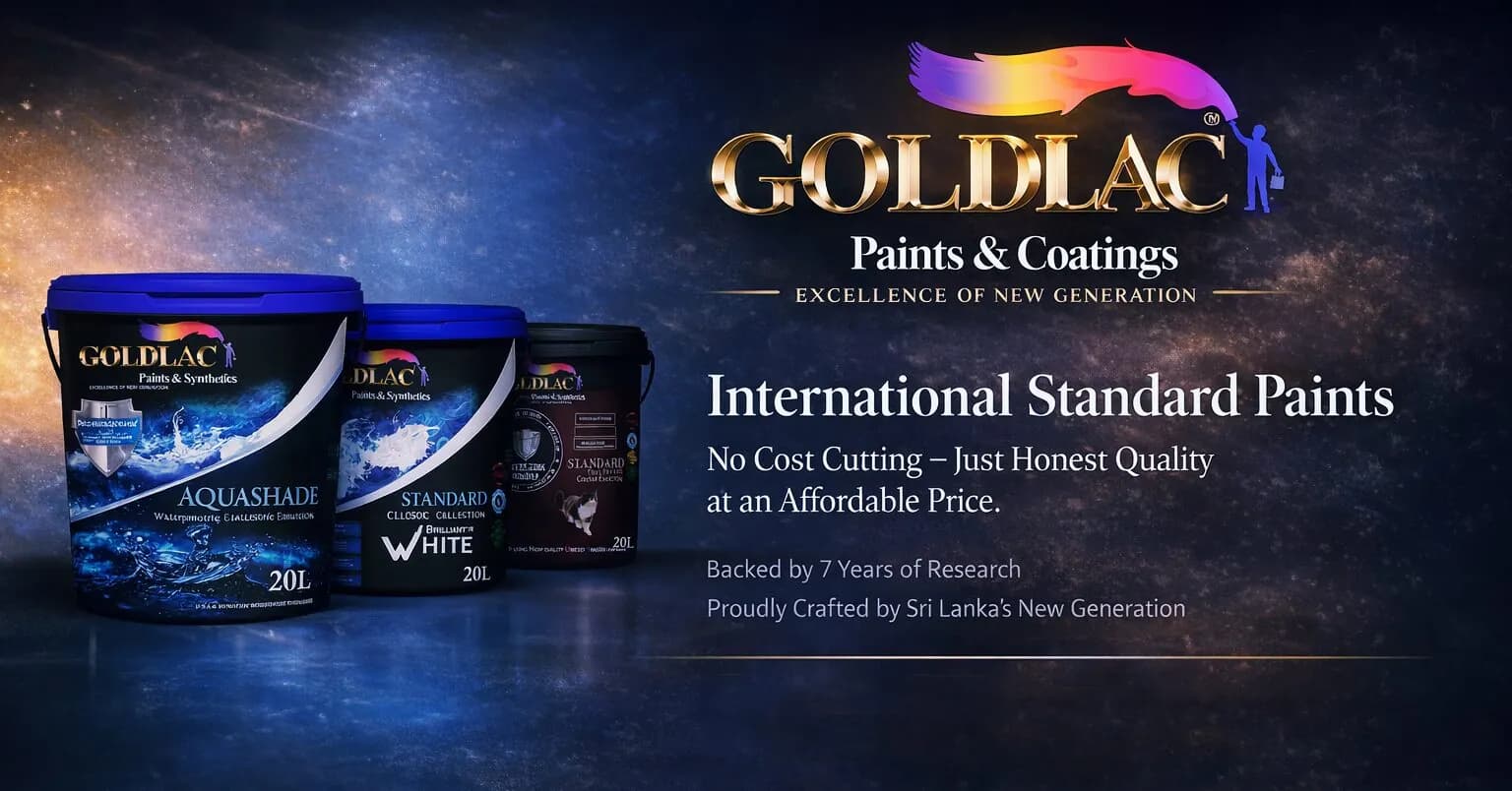 Goldlac Paints - Premium Quality Paints and Coatings manufactured in Sri Lanka 3