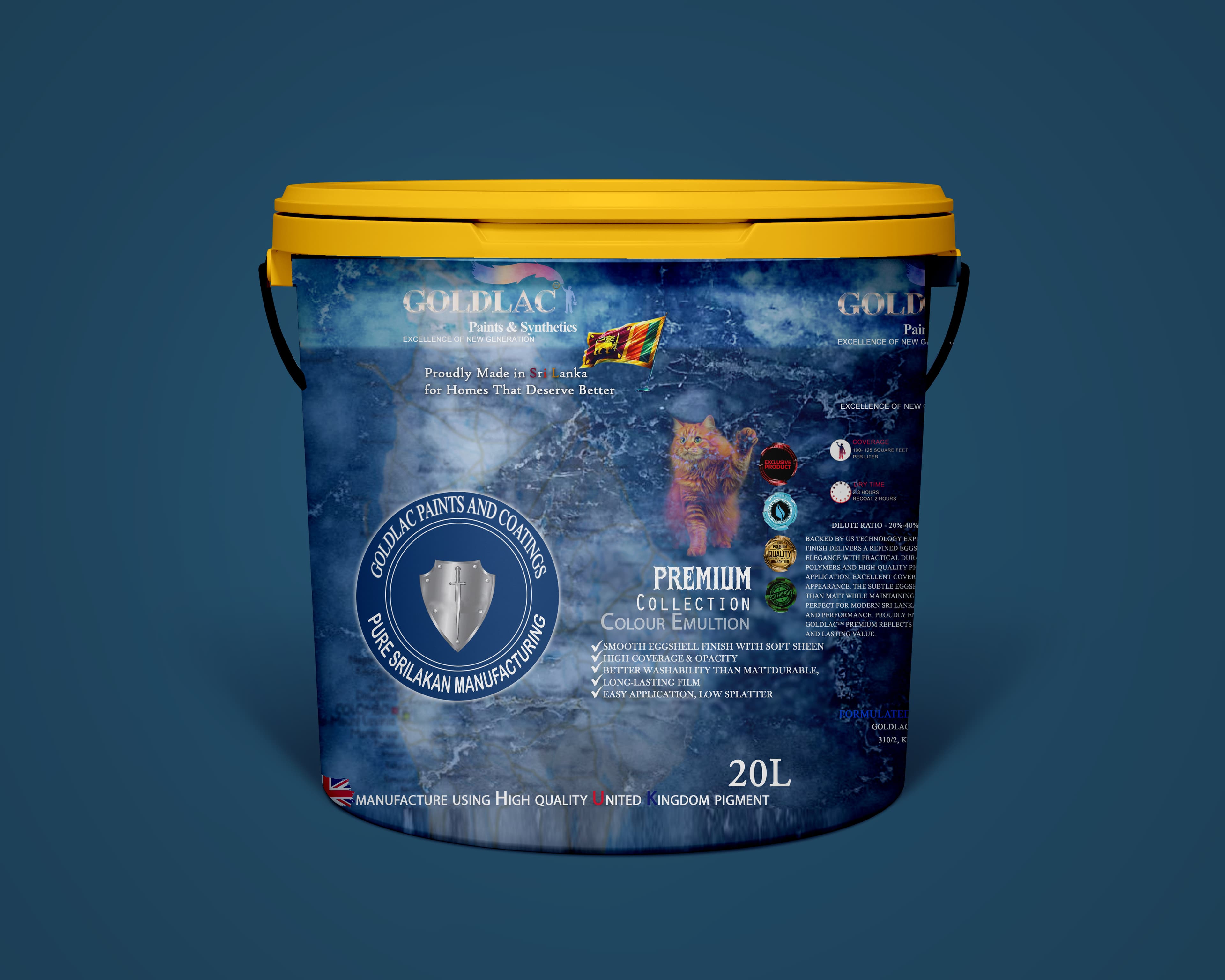 Premium Colour Emulsion - Premium Quality Paint by Goldlac Paints